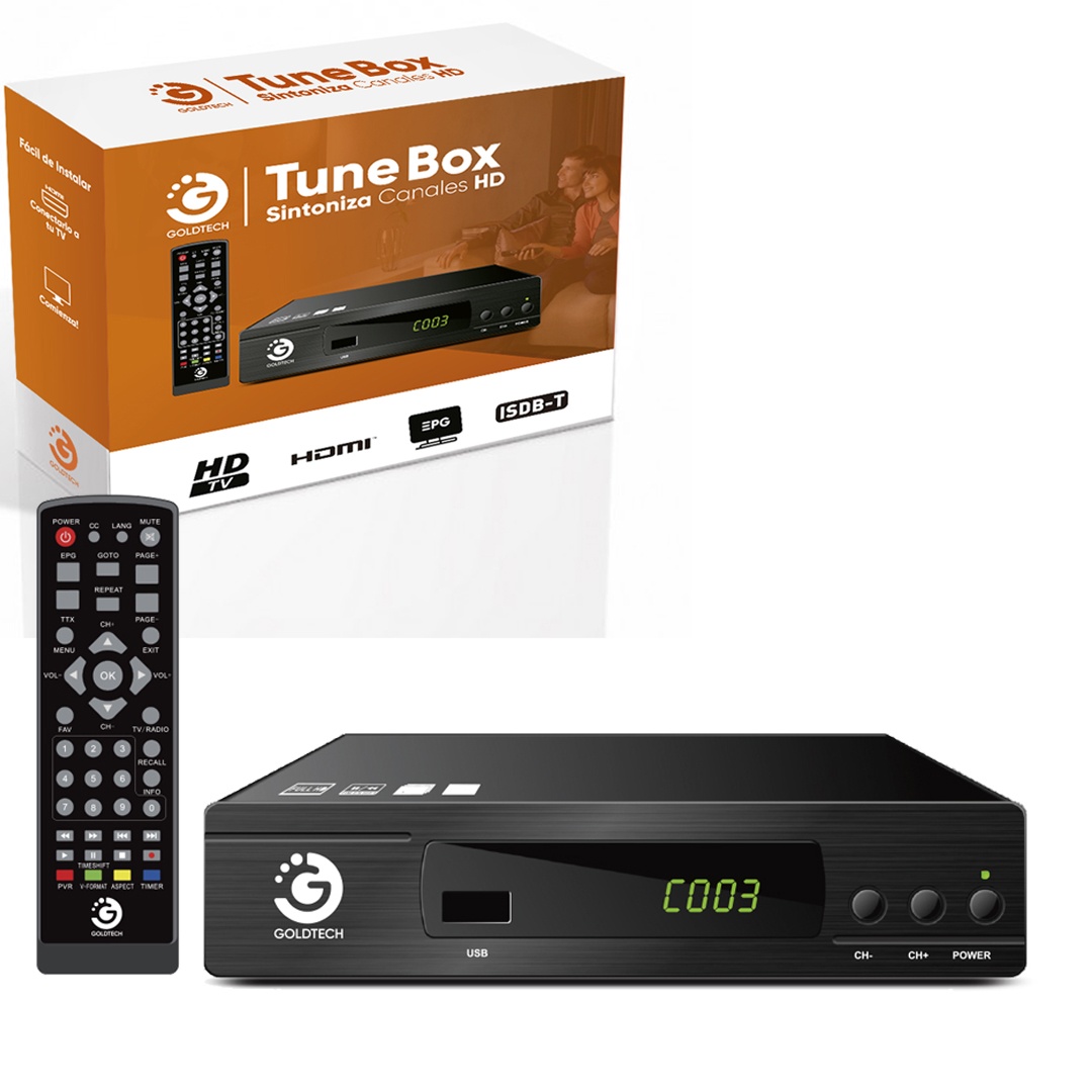 Sintonizador Digital Isdb-T Full Hd Tv Canales Aire Audio / Video  Televisores Y Accesorios