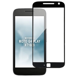 Vidrio Templado Full Cover Motorola Moto G4 Plus Negro