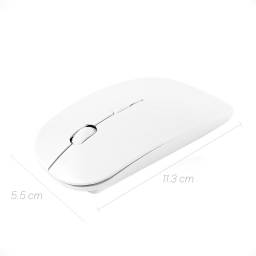 Mouse inalámbrico delgado Universal Tipo Mac Color Blanco