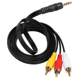 Cable Spica a Rca 3M Audio Jack 3.5mm