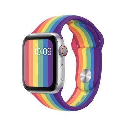 Malla Reloj Apple Watch Raimbow 42 44 Mm Arco iris Colores