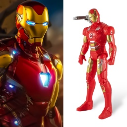 Muñeco De Acción Super Héroe Iron Man