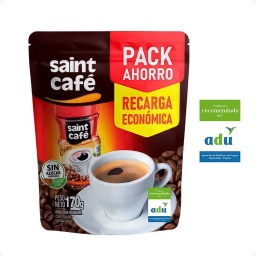 Cafe saint soluble pack 170gr + 80gr gratis