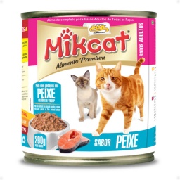 Alimento Húmedo En Lata Para Gatos Mikcat
