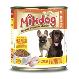 Alimento Húmedo En Lata Para Perros Mikdog