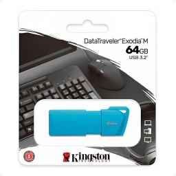 Pendrive Kingston 64GB Usb 3.2 Gen 1 Usb Flash Drive Nen Celeste