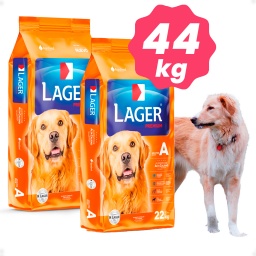 Alimento Lager Premium Para Perro Adulto 44 Kg