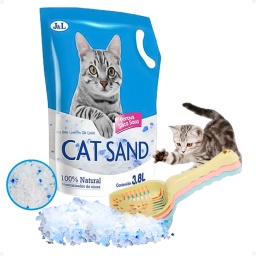Cat Sand Silicagel 3.8 Lt + Regalo
