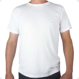 Camiseta bsica color blanco labrador