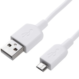 Cable Micro USB 2 Metros Blanco