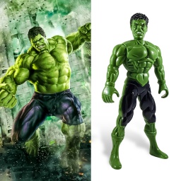 Figura de acción de 15 cm del superhéroe Hulk de Marvel