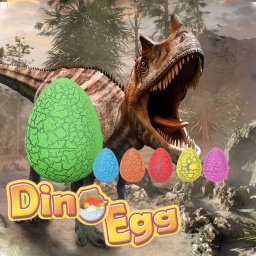 Huevos Dinosaurios Crecen En Agua Novedosos Varios Colores