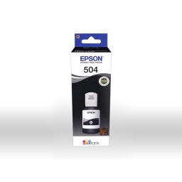 Epson 504 - 127 ml - negro - original - recarga de tinta - para EcoTank L4150, L4160, L4260, L6161, L6171, L6191, L6270;