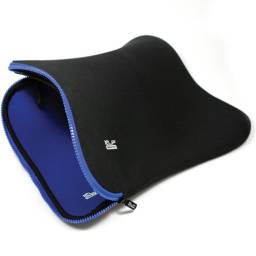 Klip Xtreme KSN-115 Reversible laptop sleeve - Funda para porttil - 15.6 - negro, azul