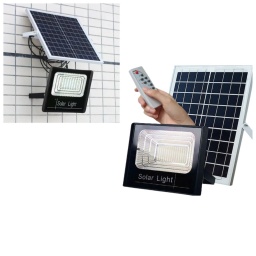 Foco Solar Led 30W Con Control / Fotocélula