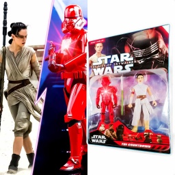 Figuras Coleccionables de Star Wars Sith Trooper Y Rey