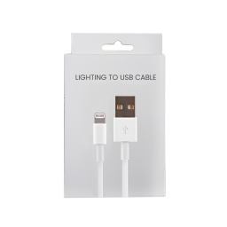 Cable Iphone Lightning 2 Mt Compatible Caja
