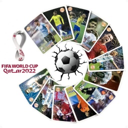 Mazo De Cartas De Futbol Mundial
