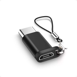 Adaptador Micro USB A Tipo-C Para Llavero