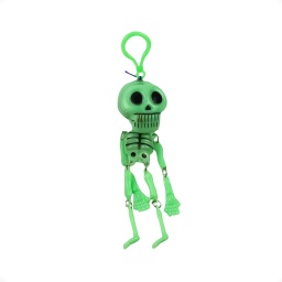 Llavero Muñeco Calavera Esqueleto Articulado Mastica Cuerda