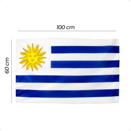 Bandera De Uruguay 60x100cm