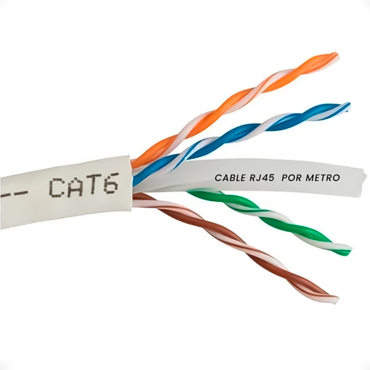 Cable De Red Ethernet Rj45 Utp Cat5 - Otec